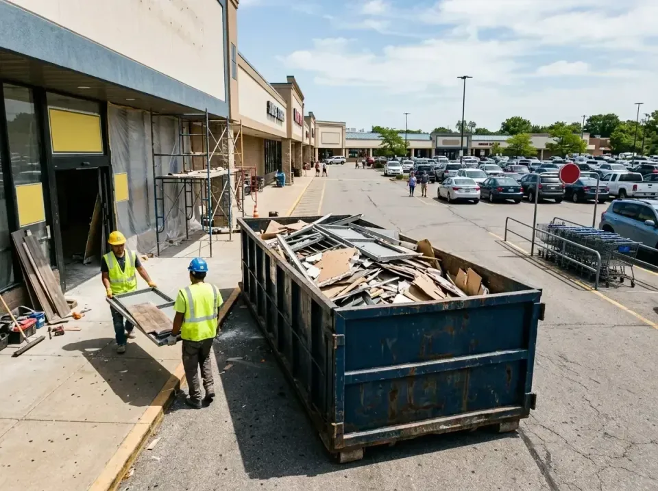 retail-store-renovation-debris-003 — frequently asked questions, Roll-off Dumpster Rentals in Pell City, AL